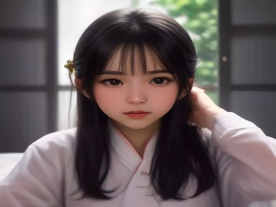 暖棕色系数据分析工作台，编辑正在翻阅女优排名榜单资料，桌面摆放着评分图表与笔记本，光线温暖专业